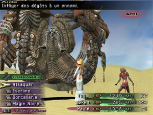 FFX-2 Fouilles