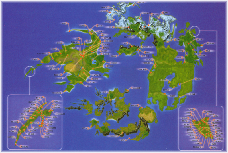 Carte du monde FFVIII