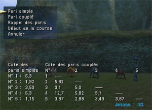 FFX-2 Mini jeu