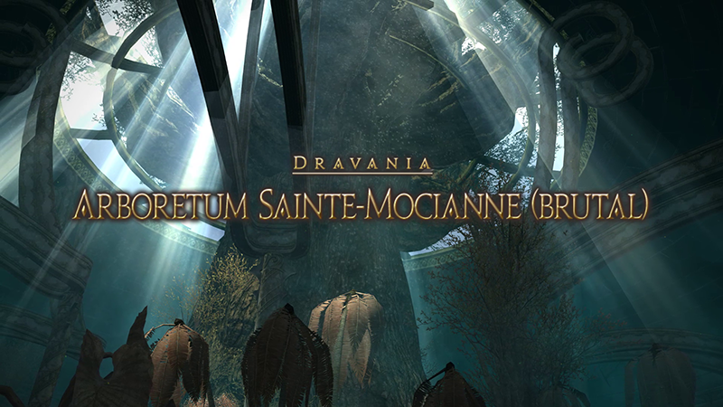 Final Fantasy XIV L'Arboretum Sainte-Mocianne (brutal)