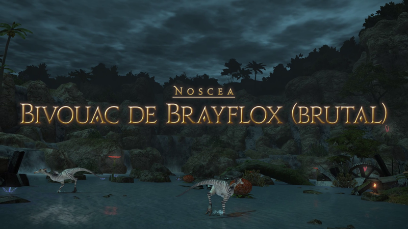 Final Fantasy XIV Le Bivouac de Brayflox (brutal)