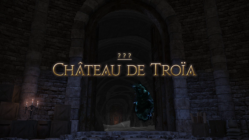 Final Fantasy XIV Le Chéteau de Troïa