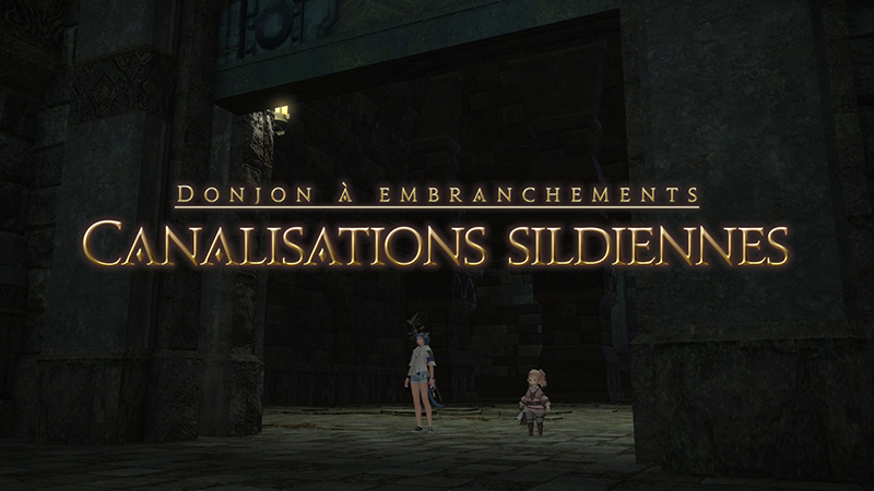 Final Fantasy XIV Les Canalisations Sildiennes