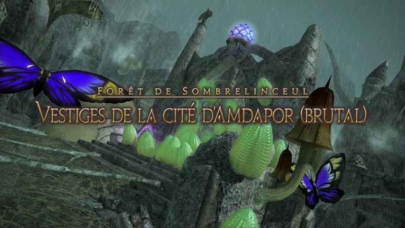 Final Fantasy XIV Les Vestiges de la cité d'Amdapor (brutal)