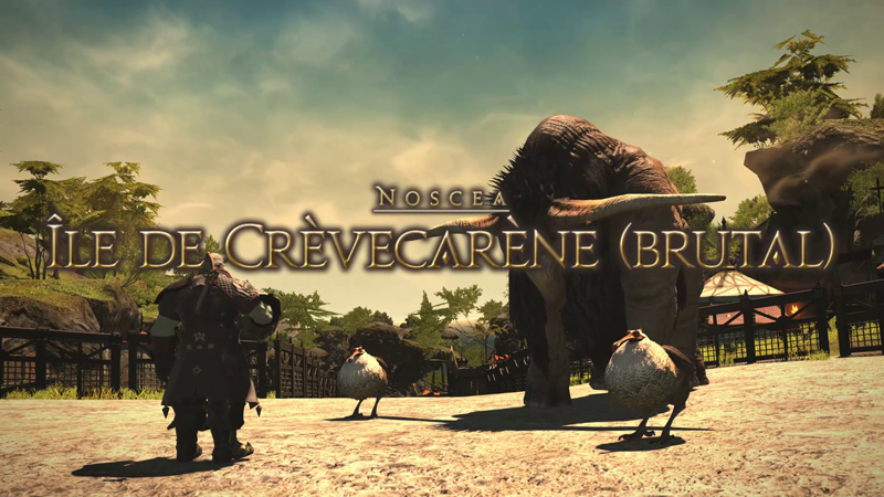 Final Fantasy XIV L'Ile de Crèvecarène (brutal)